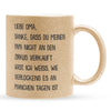 22Feels® Oma Geschenk - Glitzertasse mit Spruch (Gold, 320ml)-Glitzertasse Gold 320ml-22Feels