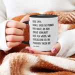 22Feels® Oma Geschenk von Enkel - Tasse mit Spruch (Weiss-Schwarz, 320ml)-TwoTone Tasse Weiss-Schwarz 320ml-22Feels