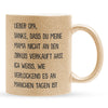 22Feels® Opa Geschenk - Glitzertasse mit Spruch (Gold, 320ml)-Glitzertasse Gold 320ml-22Feels