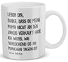 22Feels® Geschenk für Opa von Enkelin - Tasse mit Spruch: Zirkus Mama (Weiss, 320ml)-Weisse Tasse 320ml-22Feels