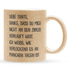 22Feels® Tante Geschenk - Glitzertasse mit Spruch (Gold, 320ml)-Glitzertasse Gold 320ml-22Feels
