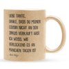 22Feels® Tante Geschenk von Neffe - Glitzertasse mit Spruch (Gold, 320ml)-Glitzertasse Gold 320ml-22Feels