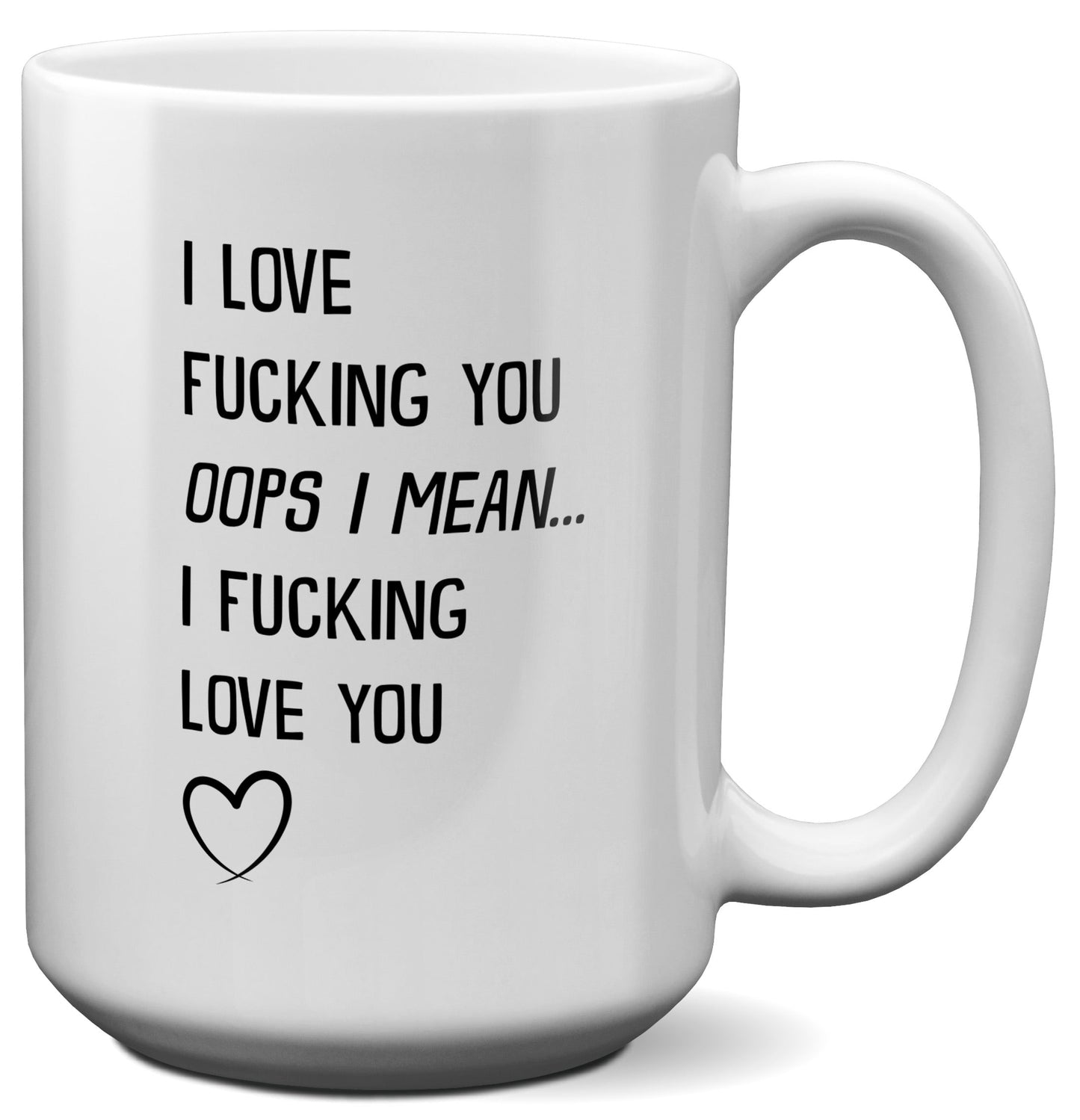 22Feels® Pärchen Geschenk zum Jahrestag, Hochzeitstag, Valentinstag etc. - XL Tasse mit Spruch (Weiss, 440ml)-Weisse XL Tasse 440ml-22Feels