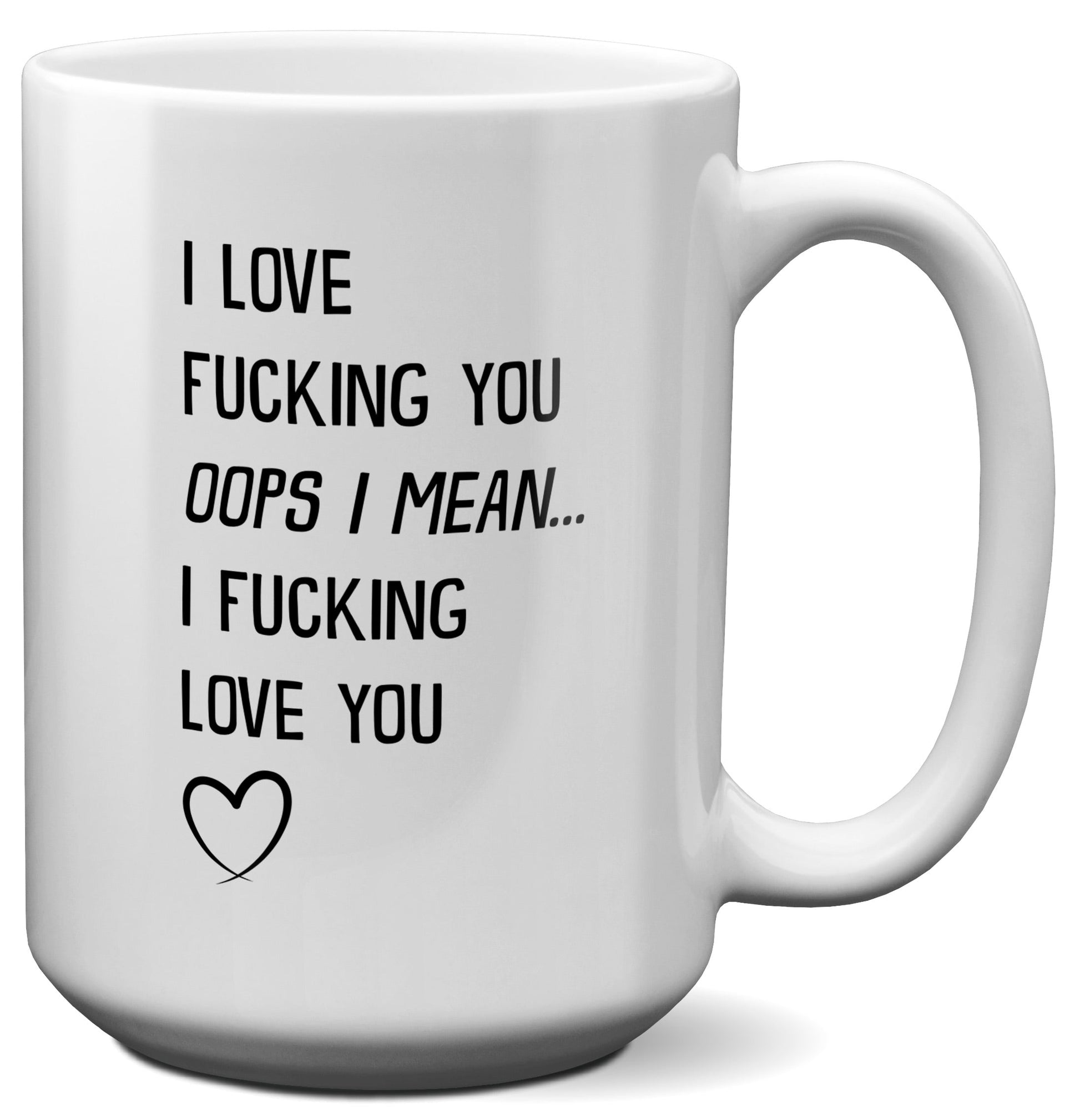 22Feels® Pärchen Geschenk zum Jahrestag, Hochzeitstag, Valentinstag etc. - XL Tasse mit Spruch (Weiss, 440ml)-Weisse XL Tasse 440ml-22Feels