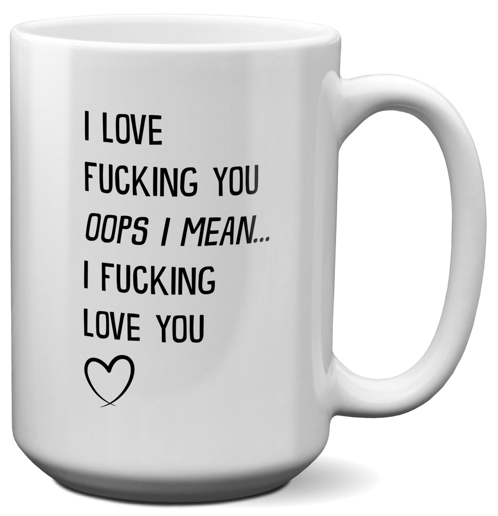 22Feels® Pärchen Geschenk zum Jahrestag, Hochzeitstag, Valentinstag etc. - XL Tasse mit Spruch (Weiss, 440ml)-Weisse XL Tasse 440ml-22Feels