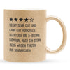 22Feels® Ehemann Geschenk zum Hochzeitstag, Valentinstag etc. - Glitzertasse mit Spruch (Gold, 320ml)-Glitzertasse Gold 320ml-22Feels