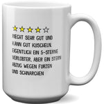 22Feels® Verlobter Geschenk - XL Tasse mit Spruch (Weiss, 440ml)-Weisse XL Tasse 440ml-22Feels