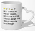 22Feels® Verlobter Geschenk - Tasse mit Spruch (Herzhenkel, Weiss, 320ml)-Tasse Weiss Herzhenkel 320ml-22Feels