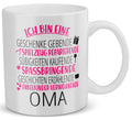 22Feels® Geschenk für Grossmütter - Tasse mit Spruch: Ich Bin Eine Geschenke Gebende Oma (Weiss, 320ml)-Weisse Tasse 320ml-22Feels