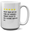 22Feels® Ehemann Geschenk zum Hochzeitstag, Valentinstag etc. - XL Tasse mit Spruch (Weiss, 440ml)-Weisse XL Tasse 440ml-22Feels