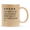 22Feels® Ehemann Geschenk zum Hochzeitstag, Valentinstag etc. - Glitzertasse mit Spruch (Gold, 320ml)-Glitzertasse Gold 320ml-22Feels