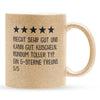 22Feels® Freund Geschenk zum Jahrestag, Valentinstag etc. - Glitzertasse mit Spruch (Gold, 320ml)-Glitzertasse Gold 320ml-22Feels