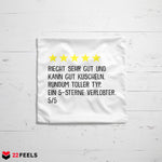 22Feels® Verlobter Geschenk - Kissen mit Spruch (Weiss 40x40cm)-Kissen Weiss 40x40-22Feels