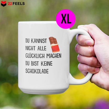 22Feels® Lustige XL Tasse mit Spruch: - Büro Geschenkidee (Weiss, 440ml)-Weisse XL Tasse 440ml-22Feels