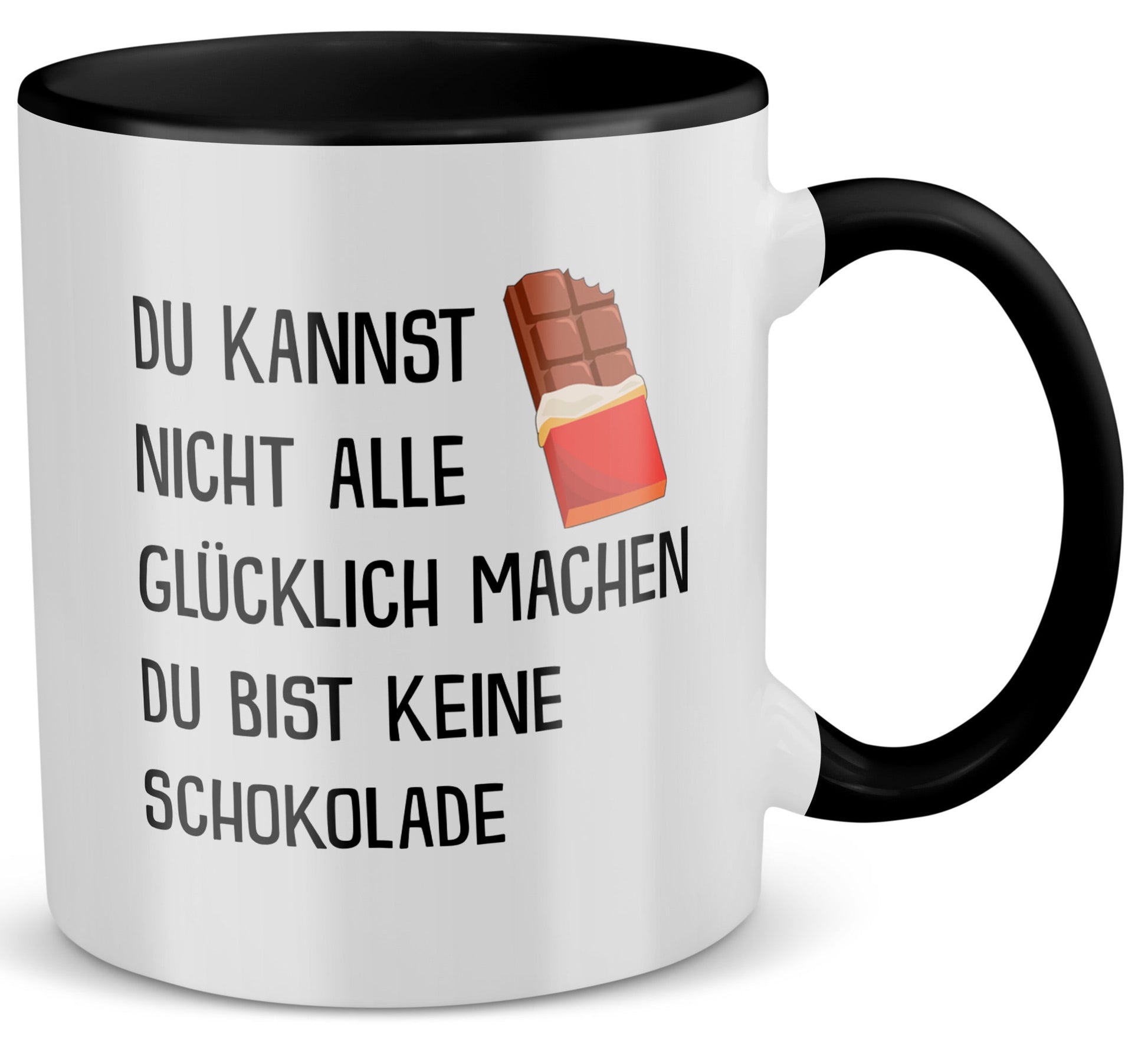 22Feels® Lustige Tasse mit Spruch: - Büro Geschenkidee (Weiss-Schwarz, 320ml)-TwoTone Tasse Weiss-Schwarz 320ml-22Feels