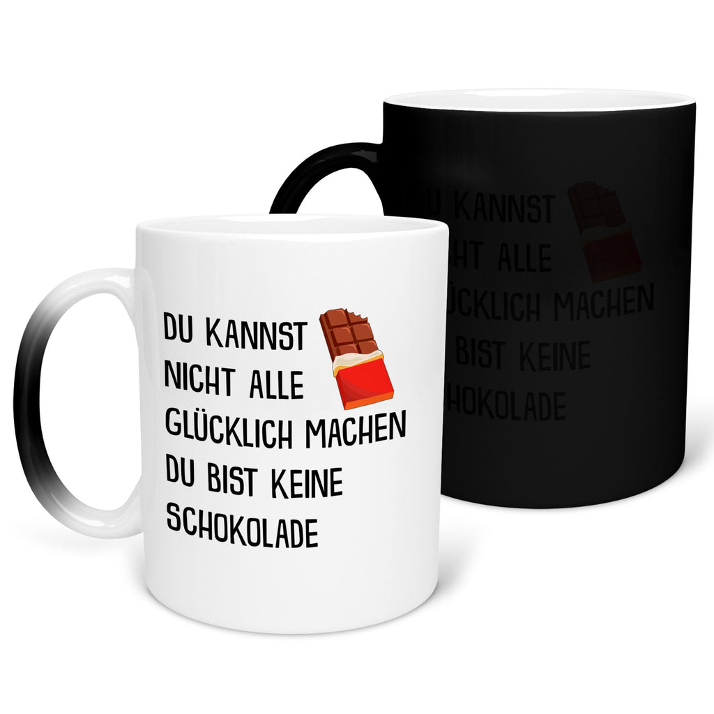 22Feels® Lustige Zaubertasse mit Spruch: - Büro Geschenkidee (Matt-Schwarz und Weiss, 320ml)-Farbwechsel Tasse Matt 320ml-22Feels