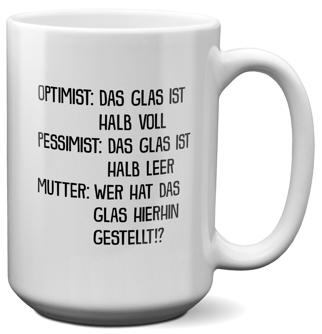 22Feels® Mama Geschenk - XL Tasse mit Spruch (Weiss, 440ml)-Weisse XL Tasse 440ml-22Feels