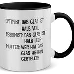 22Feels® Mama Geschenk - Tasse mit Spruch (Weiss-Schwarz, 320ml)-TwoTone Tasse Weiss-Schwarz 320ml-22Feels