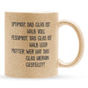 22Feels® Mama Geschenk - Glitzertasse mit Spruch (Gold, 320ml)-Glitzertasse Gold 320ml-22Feels