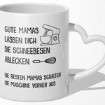 22Feels® Geschenk für Mamas - Tasse mit Spruch (Herzhenkel, Weiss, 320ml)-Tasse Weiss Herzhenkel 320ml-22Feels