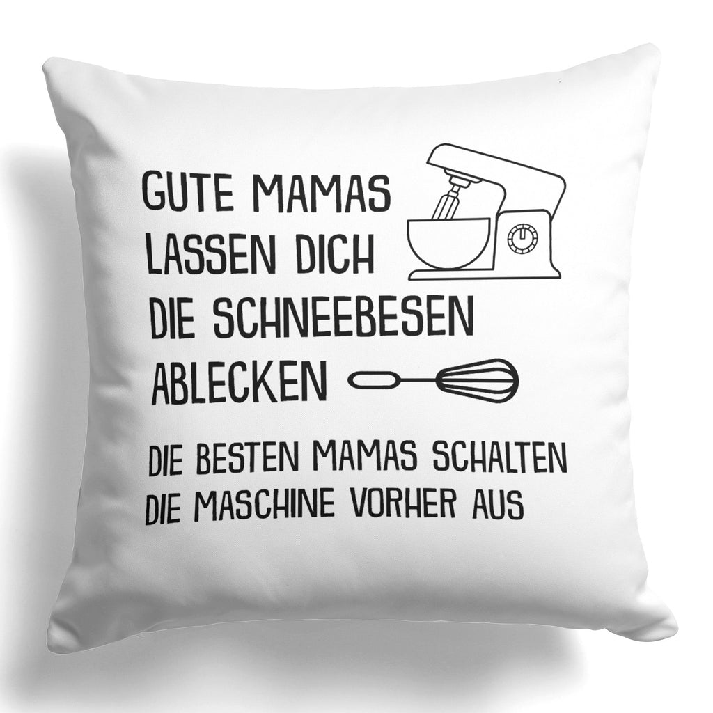 22Feels® Mama Geschenk - Kissen mit Spruch (Weiss 40x40cm)-Kissen Weiss 40x40-22Feels