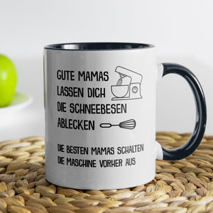22Feels® Mama Geschenk - Tasse mit Spruch (Weiss-Schwarz, 320ml)-TwoTone Tasse Weiss-Schwarz 320ml-22Feels