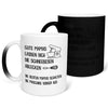 22Feels® Mama Geschenk - Zaubertasse mit Spruch (Matt-Schwarz und Weiss, 320ml)-Farbwechsel Tasse Matt 320ml-22Feels
