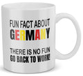 22Feels® Lustige Tasse mit Spruch: Fun Fact About Germany - Büro Geschenkidee (Weiss, 320ml)-Weisse Tasse 325ml-22Feels
