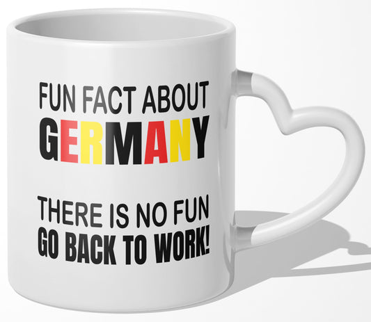 22Feels® Lustige Tasse mit Spruch: - Büro Geschenkidee (Herzhenkel, Weiss, 320ml)-Tasse Weiss Herzhenkel 320ml-22Feels