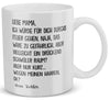 22Feels® Geschenk für Mama von Tochter - Tasse mit Spruch: Durchs Feuer Gehen (Weiss, 320ml)-Weisse Tasse 320ml-22Feels