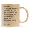 22Feels® Mama Geschenk von Tochter - Glitzertasse mit Spruch (Gold, 320ml)-Glitzertasse Gold 320ml-22Feels