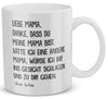 22Feels® Geschenk für Mama von Sohn - Tasse mit Spruch (Weiss, 320ml)-Weisse Tasse 320ml-22Feels