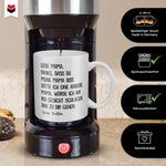 22Feels® Geschenk für Mama von Tochter - Tasse mit Spruch: Danke (Weiss, 320ml)-Weisse Tasse 320ml-22Feels