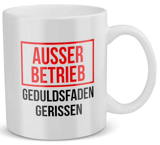 22Feels® Lustige Tasse mit Spruch: - Büro Geschenkidee (Weiss, 320ml)-Weisse Tasse 320ml-22Feels