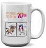 22Feels® Mama Geschenk - XL Tasse mit Spruch: Andere Mütter Du (Einhorn) (Weiss, 440ml)-Weisse XL Tasse 440ml-22Feels