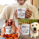 22Feels® Geschenk für Mamas - Tasse mit Spruch: Andere Mütter vs Ich Einhorn und Pferd (Weiss, 320ml)-Weisse Tasse 320ml-22Feels