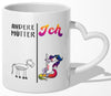 22Feels® Geschenk für Mamas - Tasse mit Spruch (Herzhenkel, Weiss, 320ml)-Tasse Weiss Herzhenkel 320ml-22Feels