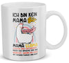 22Feels® Geschenk für Mamas - Tasse mit Spruch: Kein Mama Bär, Sondern Mama Llama (Weiss, 320ml)-Weisse Tasse 320ml-22Feels