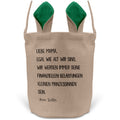 22Feels® Mama Osterkorb von Töchtern Mutter mit Henkel Ostergeschenk Tragetasche Ostern Deko Osternest Körbchen Hasenohren (Beige/Grün)-Ostern Tragetasche-22Feels