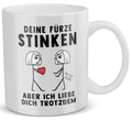 22Feels® Geschenk für lesbische Frauen - Tasse mit Spruch (Weiss, 320ml)-Weisse Tasse 320ml-22Feels