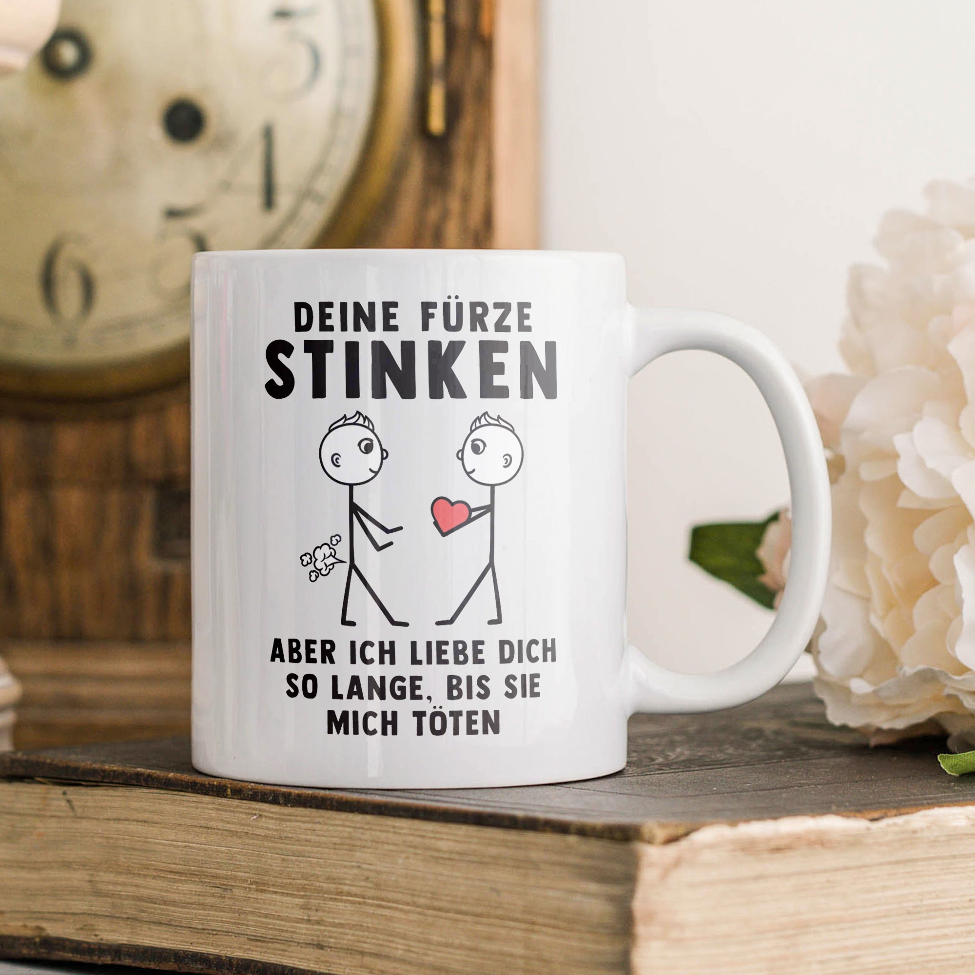 22Feels® Geschenk für schwule Männer - Tasse mit Spruch (Weiss, 320ml)-Weisse Tasse 320ml-22Feels