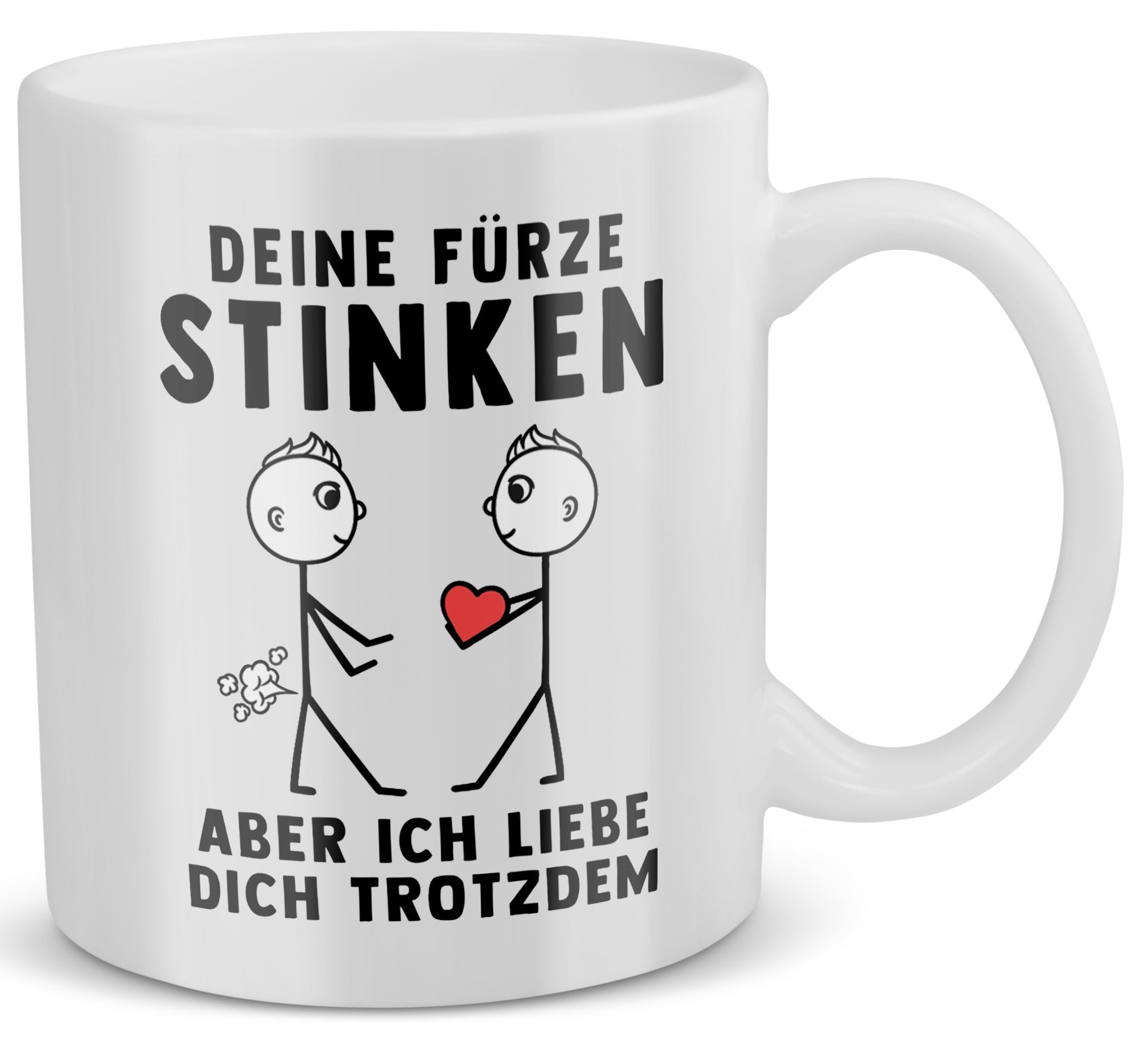 22Feels® Geschenk für schwule Männer - Tasse mit Spruch (Weiss, 320ml)-Weisse Tasse 320ml-22Feels