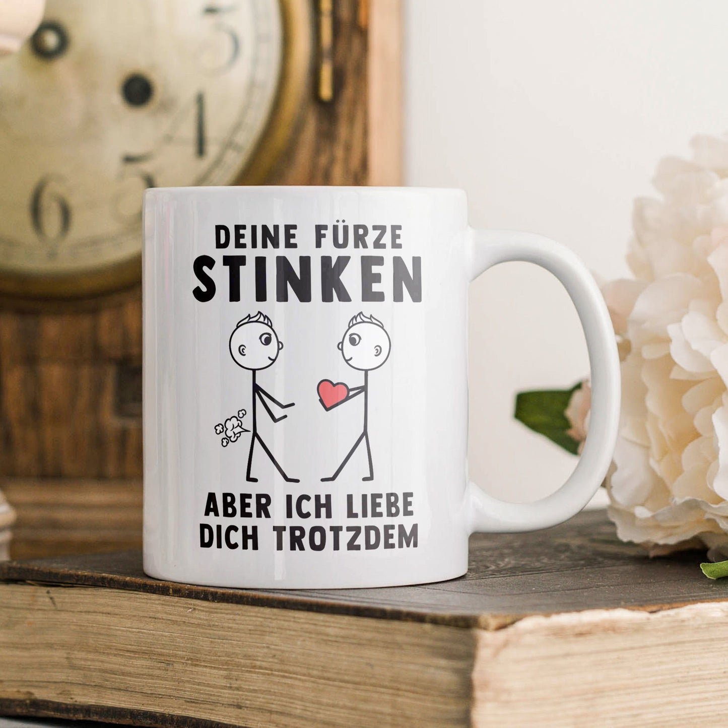 22Feels® Geschenk für schwule Männer - Tasse mit Spruch (Weiss, 320ml)-Weisse Tasse 320ml-22Feels