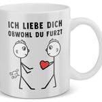 22Feels® Geschenk für schwule Männer - Tasse mit Spruch (Weiss, 320ml)-Weisse Tasse 320ml-22Feels