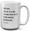 22Feels® Mama Geschenk von Sohn - XL Tasse mit Spruch: Egal wie alt (Weiss, 440ml)-Weisse XL Tasse 440ml-22Feels