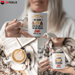 22Feels® Stiefvater Geschenk - Tasse mit Spruch (Herzhenkel, Weiss, 320ml)-Tasse Weiss Herzhenkel 320ml-22Feels