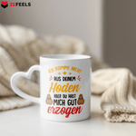 22Feels® Stiefvater Geschenk - Tasse mit Spruch (Herzhenkel, Weiss, 320ml)-Tasse Weiss Herzhenkel 320ml-22Feels