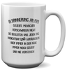 22Feels® Geschenk zum Andenken - XL Tasse mit Spruch: In Erinnerung An Papa (Weiss, 440ml)-Weisse XL Tasse 440ml-22Feels