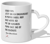 22Feels® Geschenk für Werdende Väter - Du Wirst Papa Tasse mit Spruch (Herzhenkel, Weiss, 320ml)-Tasse Weiss Herzhenkel 320ml-22Feels