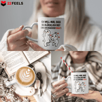22Feels® Paar Geschenk zum Jahrestag, Hochzeitstag, Valentinstag etc. - Tasse mit Spruch (Herzhenkel, Weiss, 320ml)-Tasse Weiss Herzhenkel 320ml-22Feels